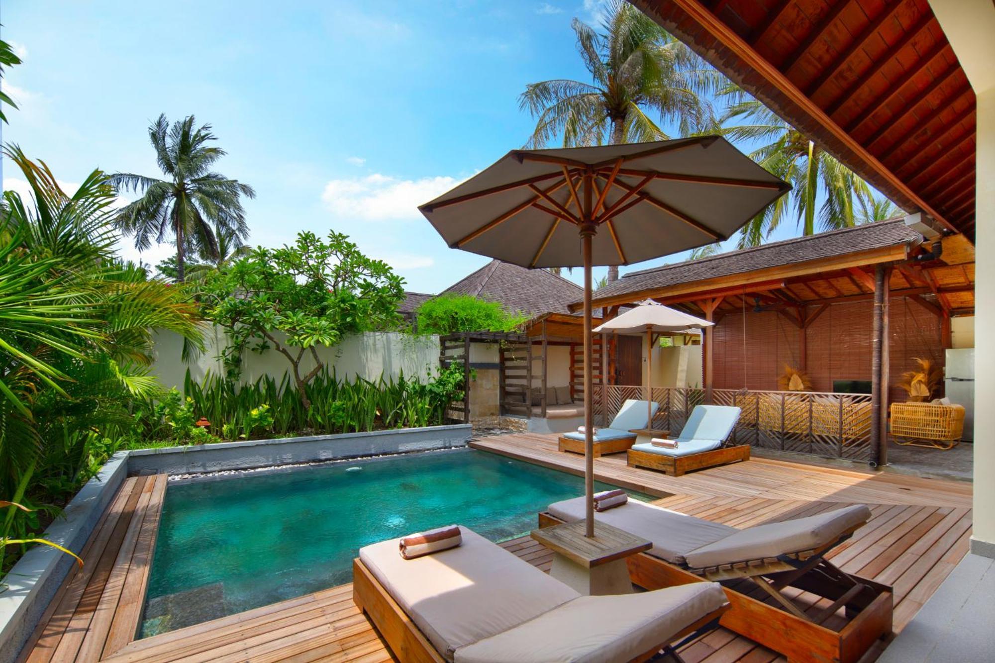 Utara Villas Gili Trawangan Exterior foto